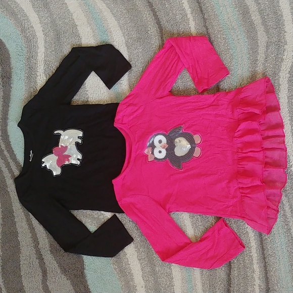 Garanimals Other - *BUNDLE* Sequin long sleeves toddler girl t-shirts size 5t